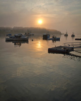 Foggy Sunset #2